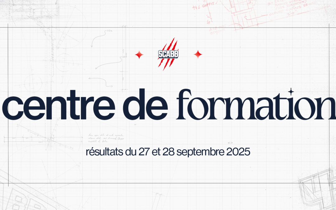 Centre de Formation : résultats du 27 et 28 septembre